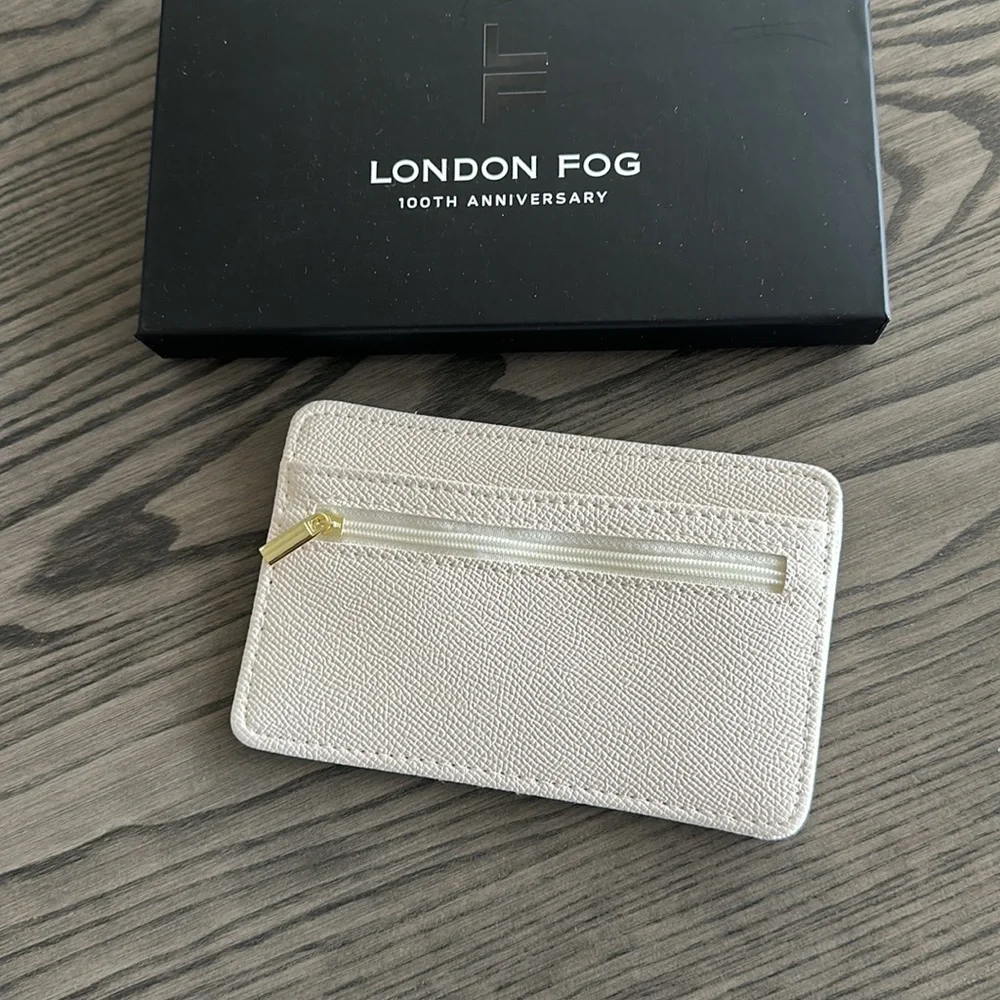 London Fog 100th Anniversary card case - Picture 2 of 5
